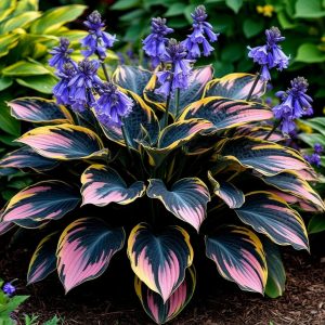 Хоста Пайн Эхо купить по цене от 699р. в интернет-магазине «Посадика» с доставкой почтой в в Сысертье и по всей России – [изображение №1].